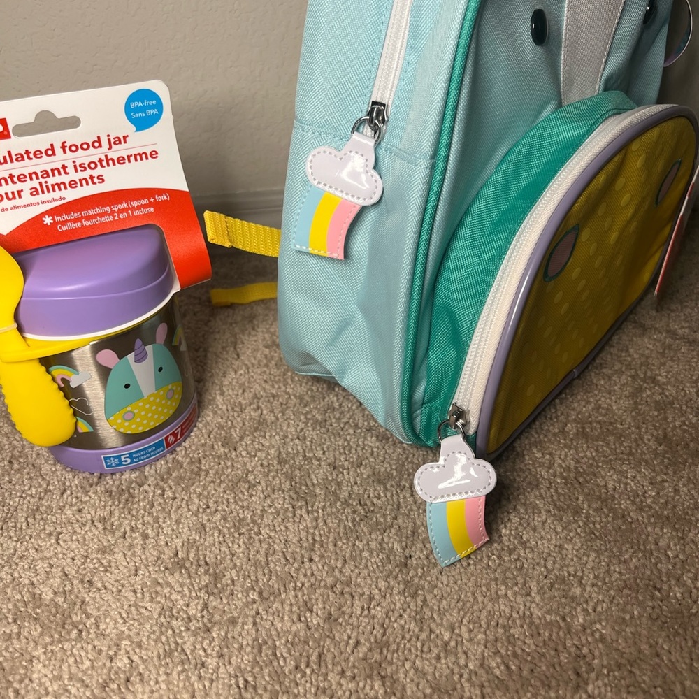 New SkipHop Eureka backpacks Snack cup and insulated food jar bundle - Picture 10 of 16